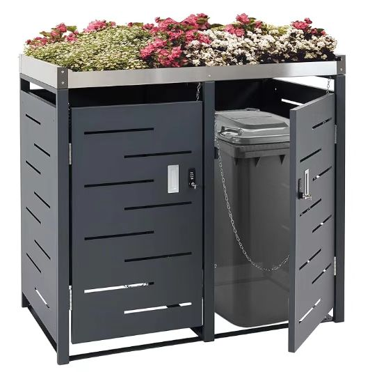 Double-door__trash_can_bin__with_lock_and_planting_cabinet.png