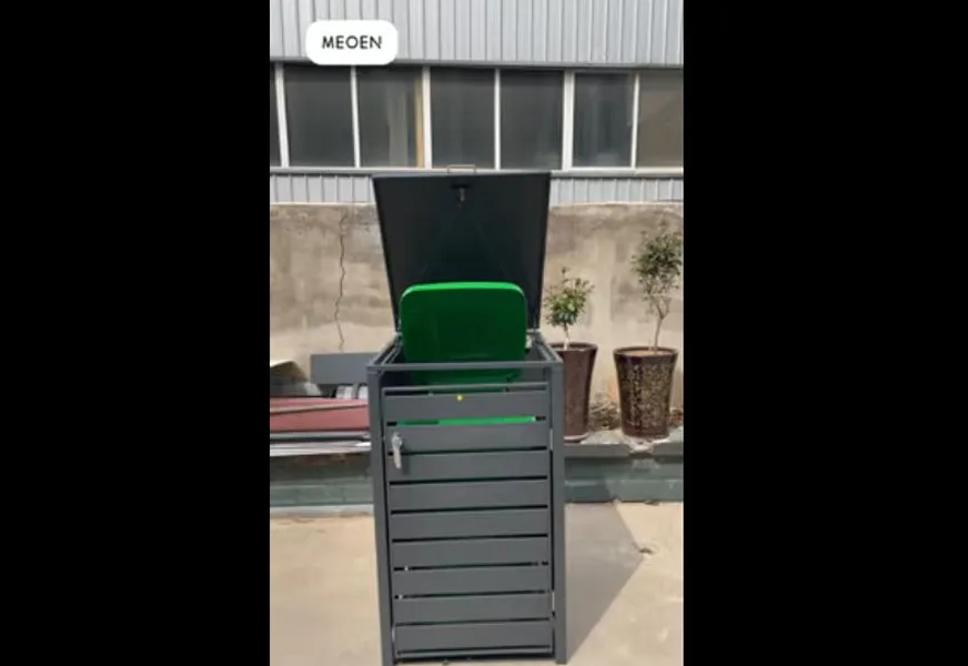 Make the yards stylish with outdoor trash storage